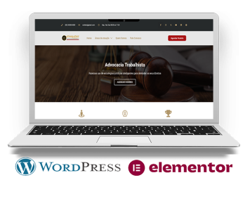 Site  Para Advogados Elementor + WordPress- ADV-7559
