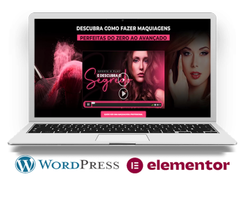 Landing Page Maquiagem – COD-9320