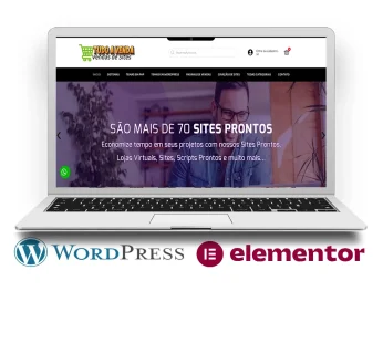 Loja Vitrine em WordPress com Mercado Pago é PagSeguro todos com PIX baixa automática -DG4545