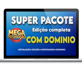 Edição completa e instalação do seu site