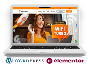 Site Provedor de Internet WordPress -COD-INTER-5236