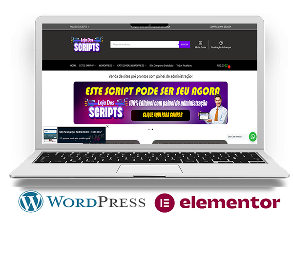 Loja para vendas de produtos digitais - LDG-6766