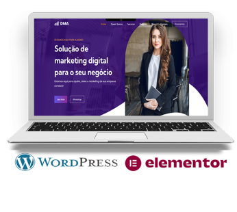 Site Para Agencia Digital e Marketing – COD-MARK7701