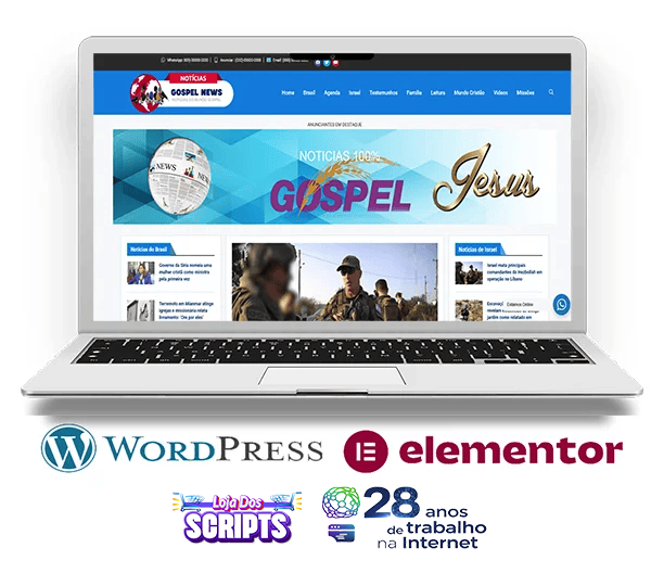 Portal de Noticias Gospel - GOSP-155