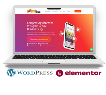 Site para Seguidores no Instagram – COD-QG4441