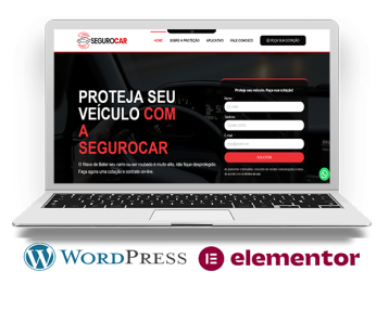 SEGUROCAR Site Para Agencia de Seguros – SEGUR-5523