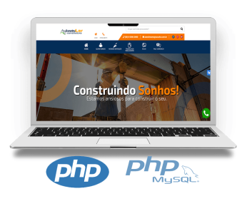 Site Para construtoras em PHP com painel admin -COD-1219