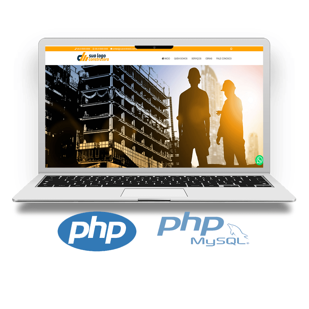 Script Para Construtoras em PHP - COD-1220