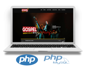 Site para Rádio Online em PHP – COD-1250