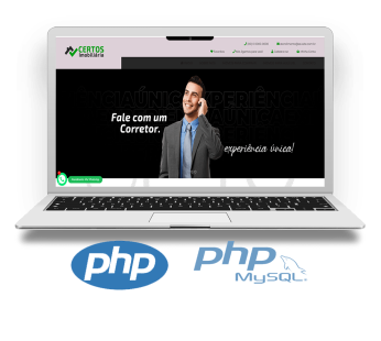 Site Imobiliárias e Corretores – COD-1459