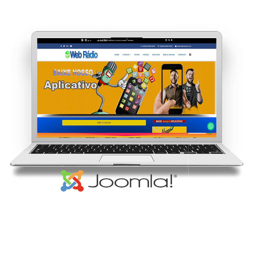 Rádio+TV Modelo Ultra- COD-2755 - Joomla