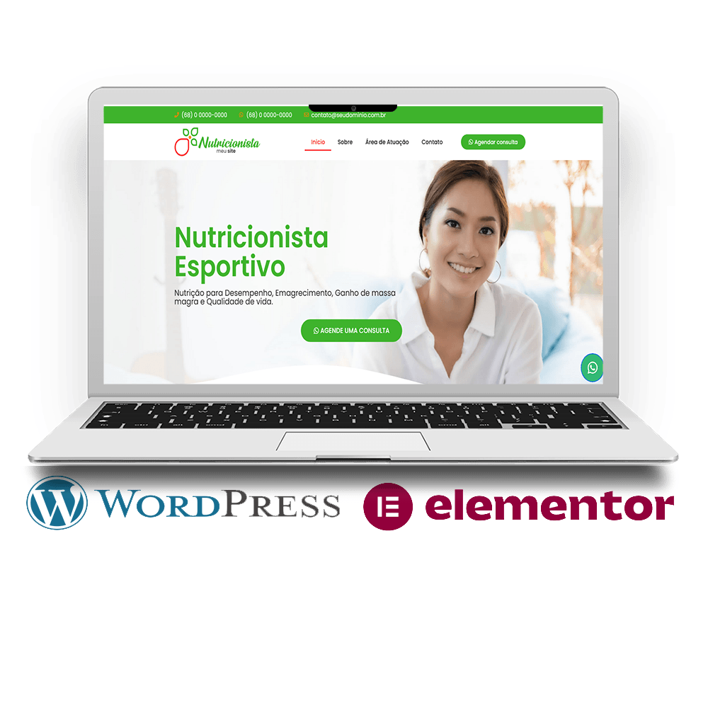 Site Para Nutricionista - COD-2997