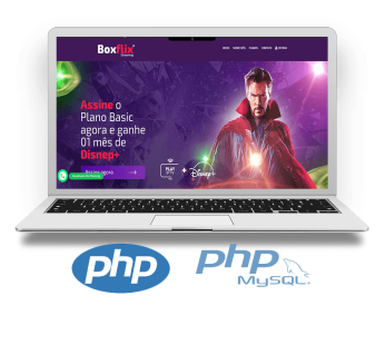 Site para Venda de IPTV Streaming de Vídeo-COD-6322