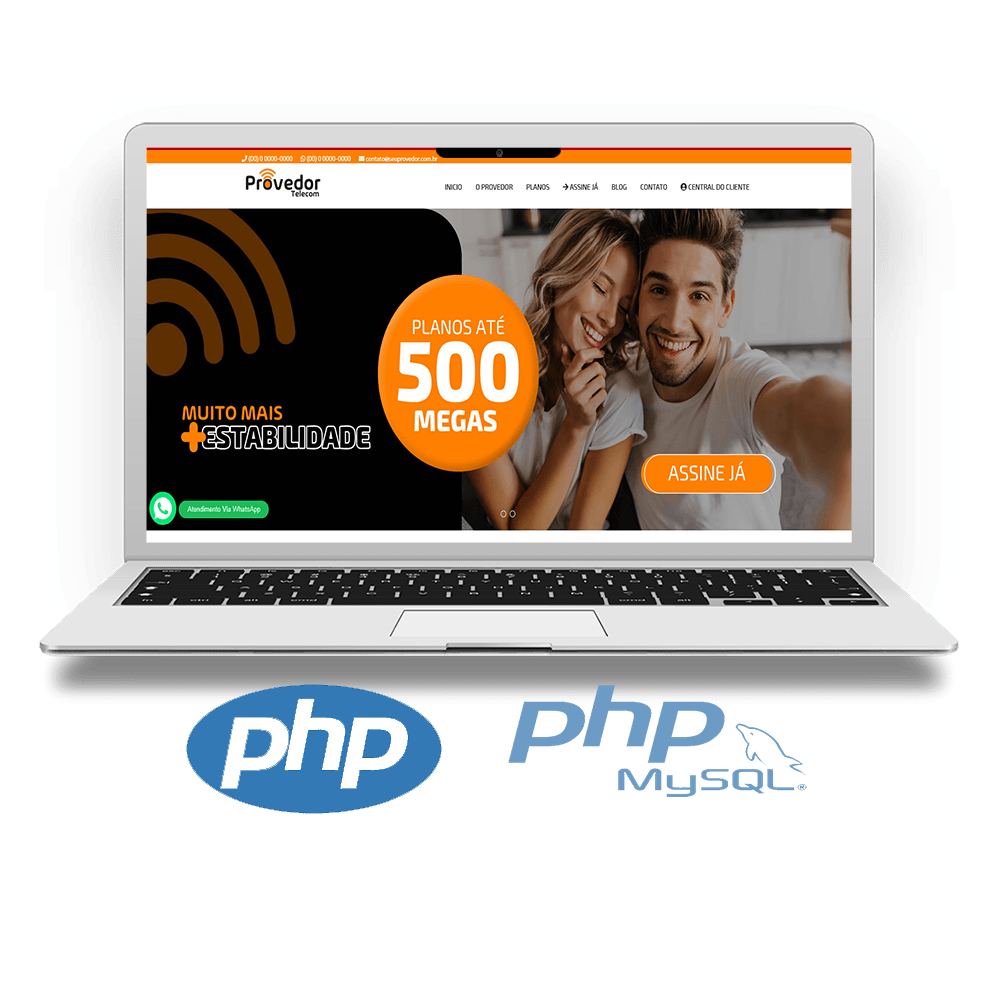 Site para Provedores de Internet - COD- 6325