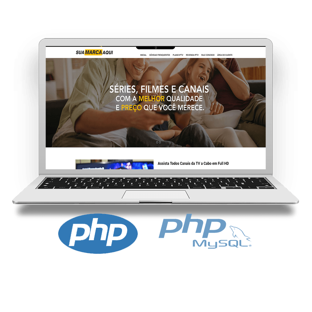 Site para Venda de IPTV ou Streaming de Vídeo -COD-6326