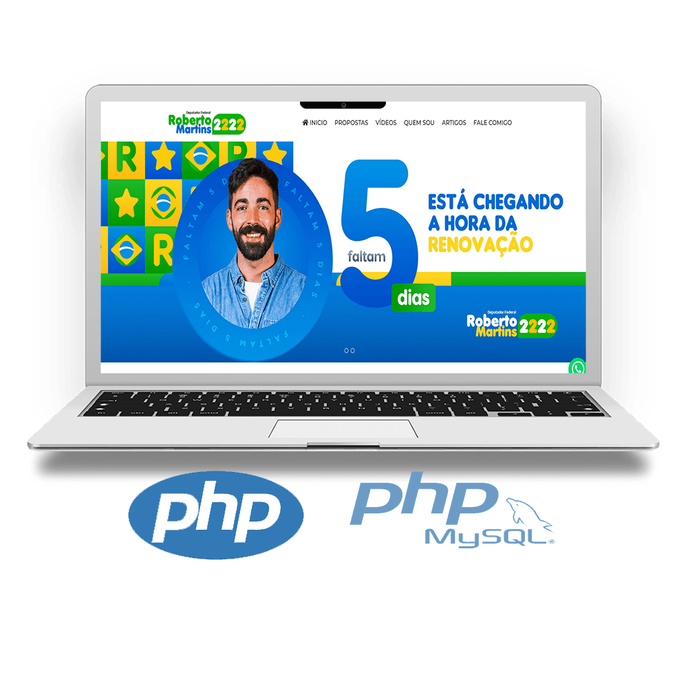 Site para Políticos em PHP - COD-6330