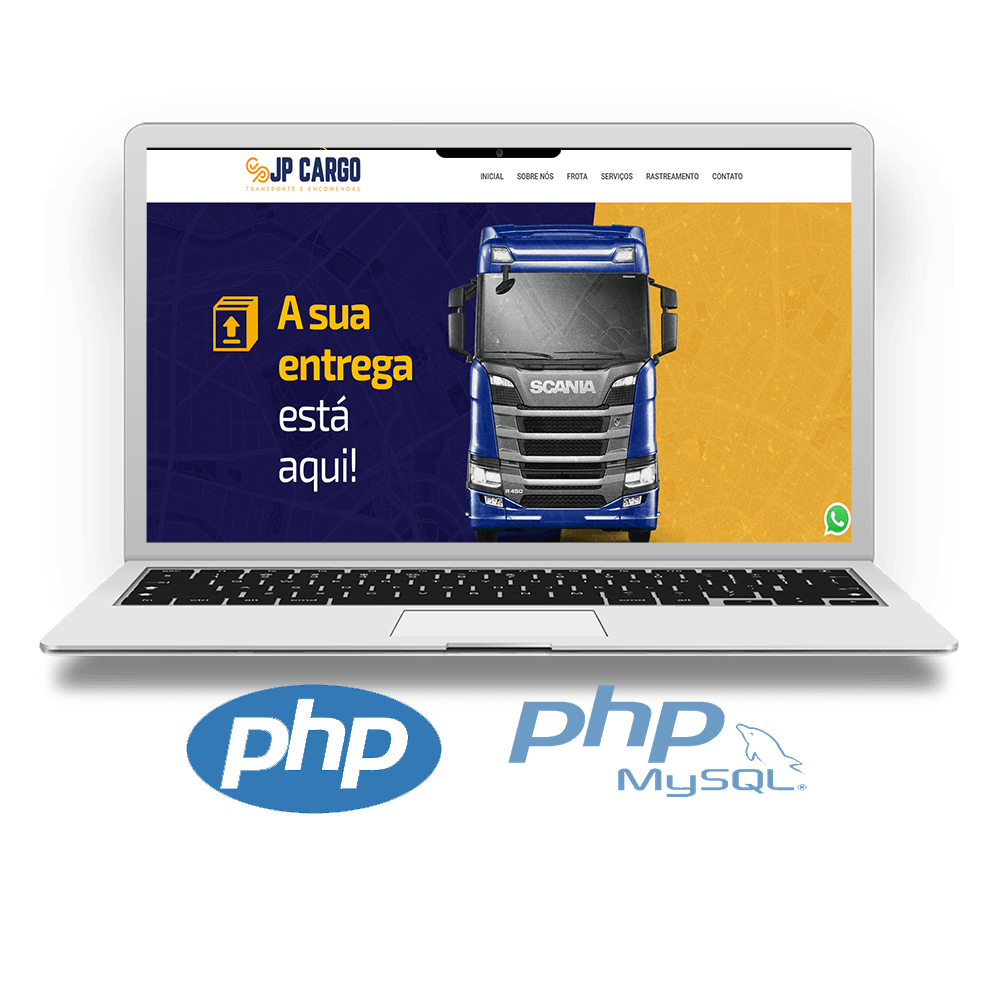 Site Para Transportadora em PHP - COD-6331