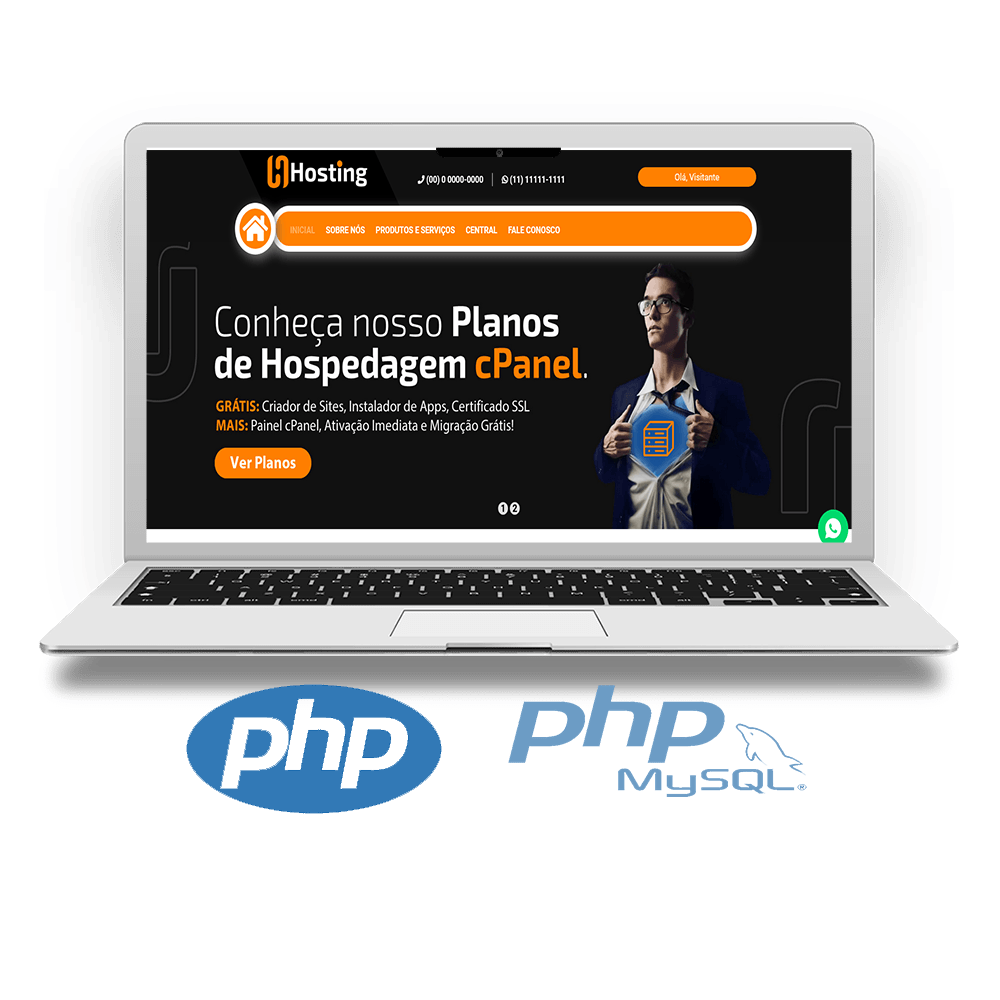 Site para Hosting em PHP - COD-7112