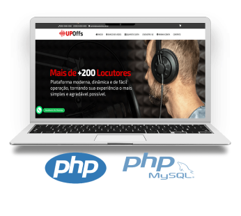 Site para Locutores em PHP Puro – COD-8881
