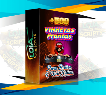 Pacotão  com mais de 500 vinhetas prontas