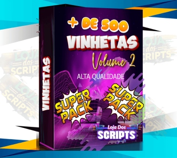 Pacotão  com mais de 500 vinhetas prontas (volume 2 )