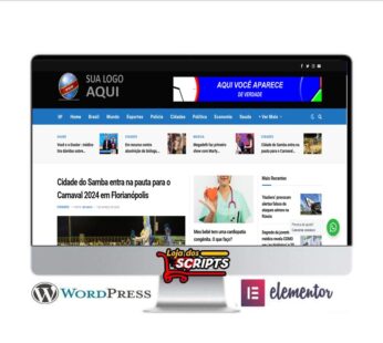 Portal Noticias Automáticas Moderno – COD-7999