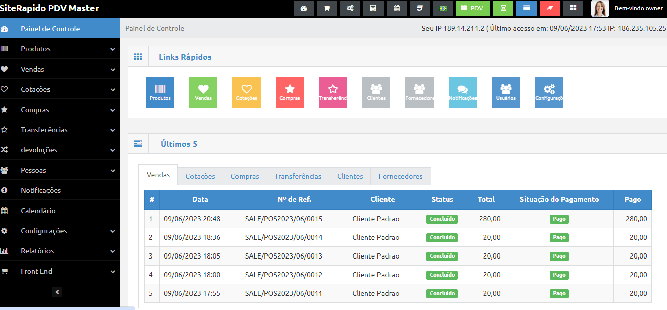SCRIPT PHP SISTEMA PDV – CAIXA – RESPONSIVO – PHP - Imagem 2