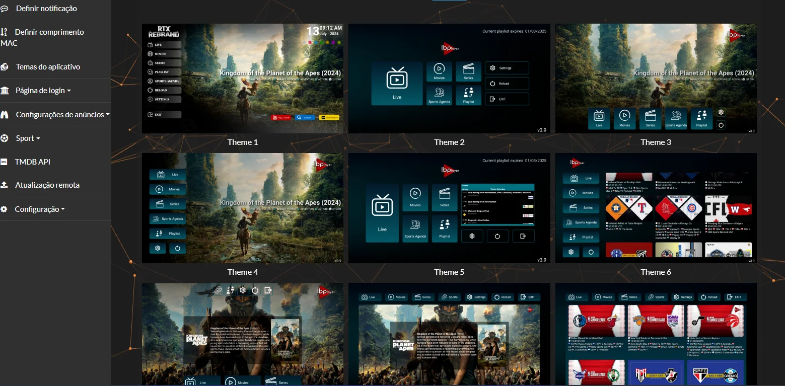 SCRIPT IBO PRO V3.9 COM 17 TEMAS USUARIO E SENHA - Imagem 2