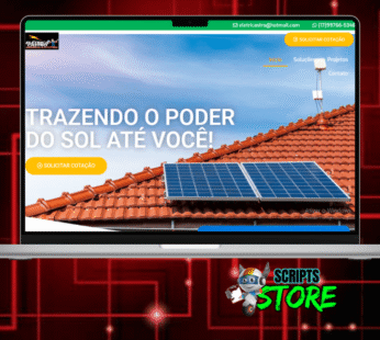 SITE INSTITUCIONAL PARA EMPRESA DE ENERGIA SOLAR