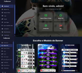 SCRIPT GERADOR DE BANNERS FILMES E JOGOS DO DIA