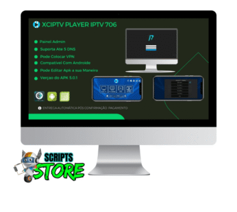 SCRIPT XCIPTV 706 COM PAINEL GERENCIADOR DE MULTIPLUS DNS