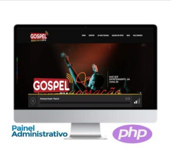 Site para Rádio Online em PHP – COD-1250