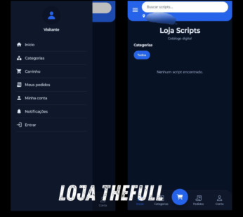LOJA DE PRODUTOS DIGITAIS – APP + PAINEL ADMIN