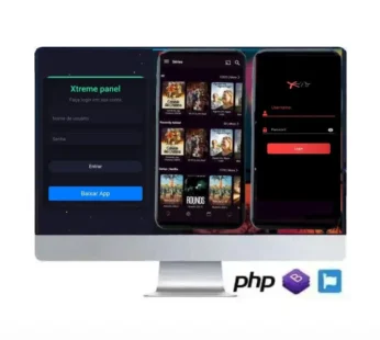SCRIPT XTREAM PLAYER ESTILO NETFLIX COM PAINEL