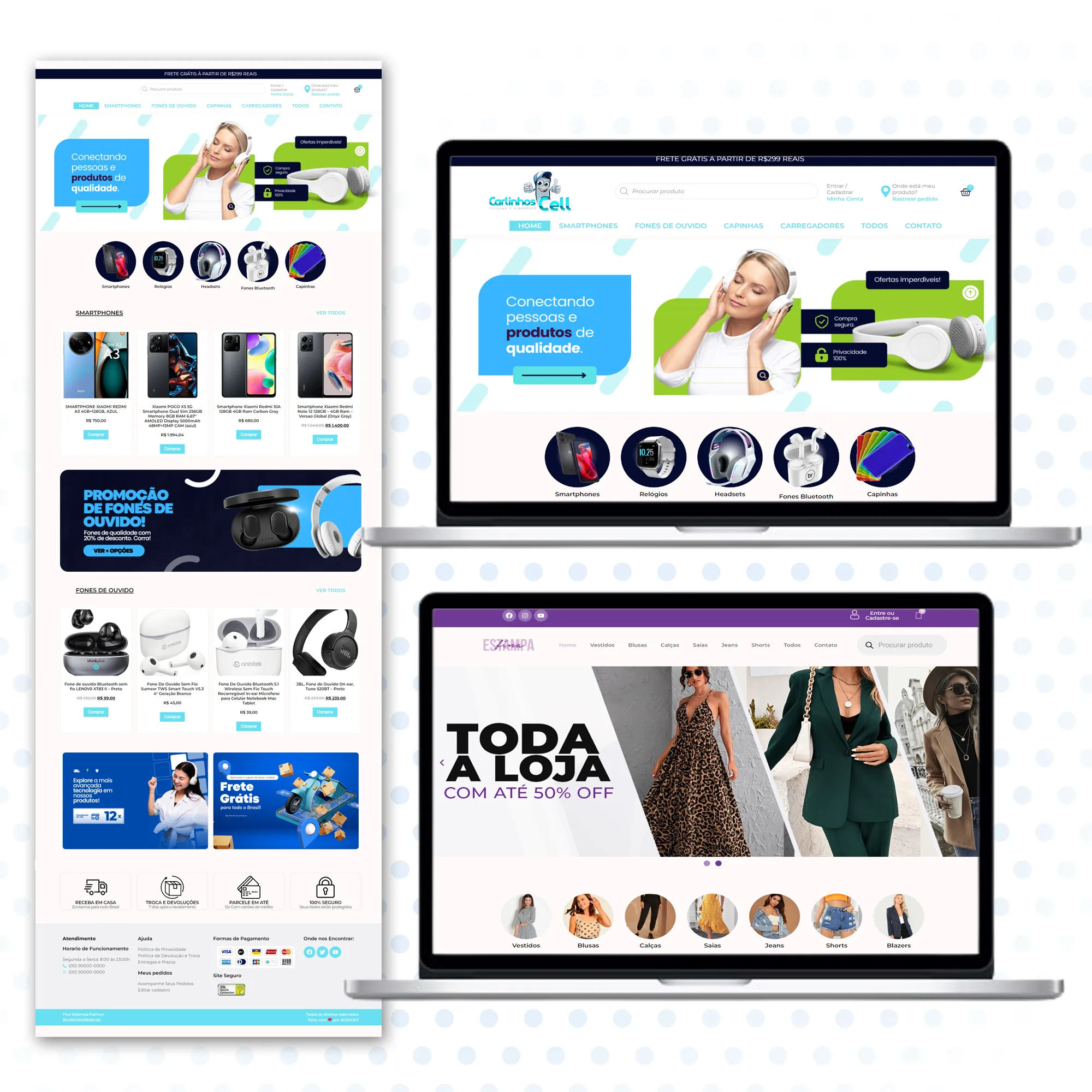 Loja Virtual Moda/Roupa Wordpress Mercado Pago - Paypal - Pix - Imagem 3