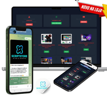 ROBÔ DE VENDAS NO TELEGRAM COM SITE LOJA E PAINEL ADMIN