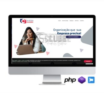 SCRIPT SITE PRONTO CONTABILIDADE E CONTADORES EM PHP COD-8003
