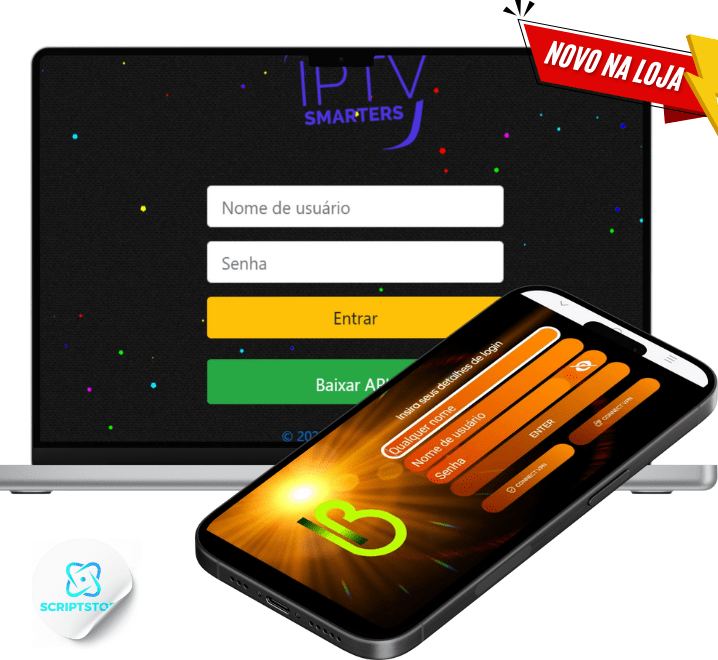 SCRIPT IBO SMARTER V4 USUARIO E SENHA - 2025