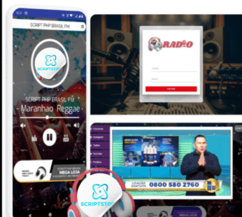 SCRIPT WEB RÁDIO ADMINISTRÁVEL EM PHP