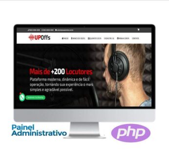 Site para Locutores em PHP Puro – COD-8881