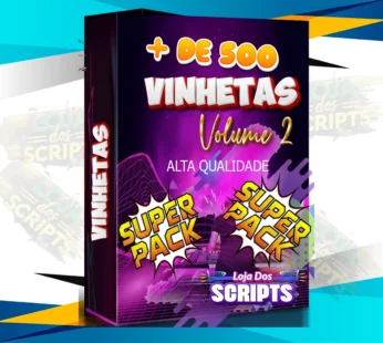 Pacotão com mais de 500 vinhetas prontas (volume 2 )