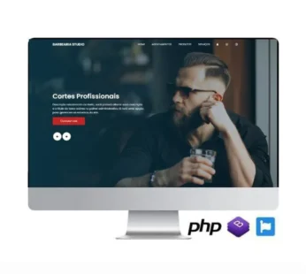 SCRIPT PHP SISTEMA GESTÃO BARBEARIA + AGENDAMENTO